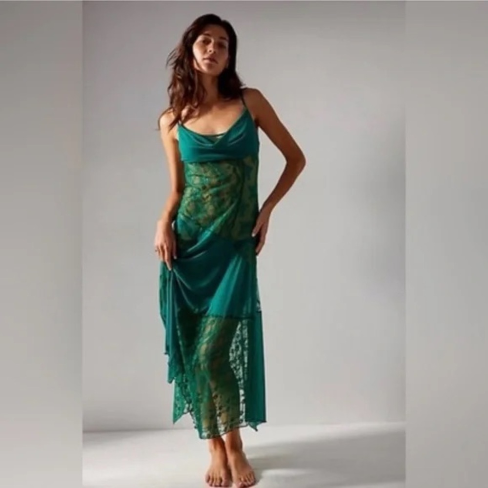 Free People Intimately Lacey Slip Dress Sm
